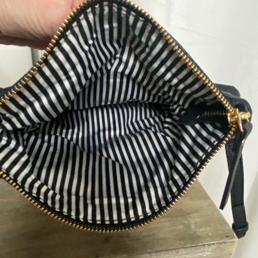Kate Spade New York Leather and Basketweave Satchel with Crossbody Strap - Picture 7 of 16